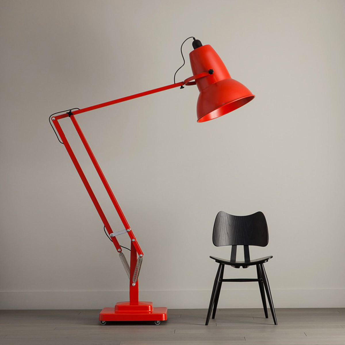 Lampada da terra articolata Moleno