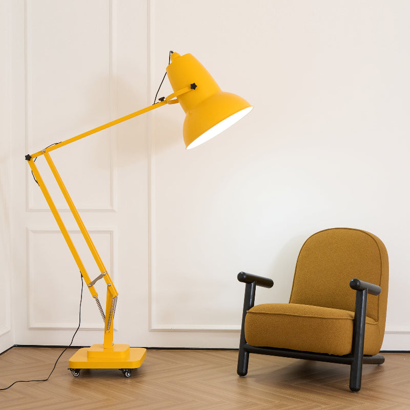 Lampada da terra articolata Moleno