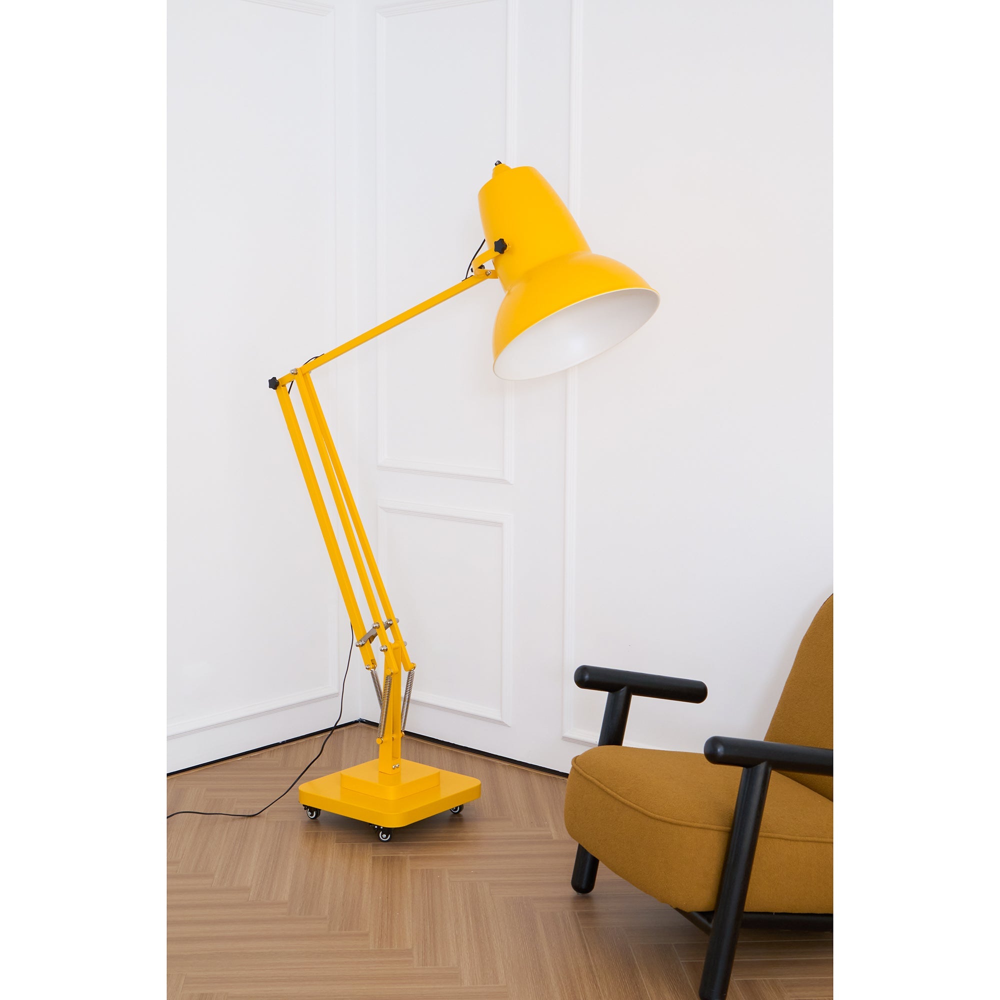 Lampada da terra articolata Moleno