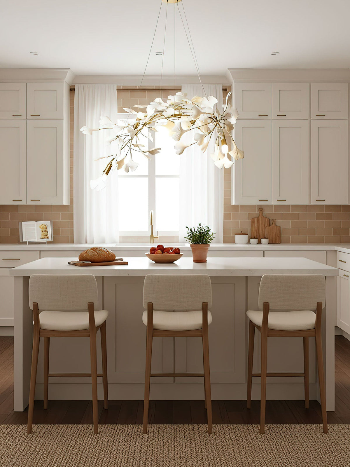 Gingko Bloom Chandelier – detail 15