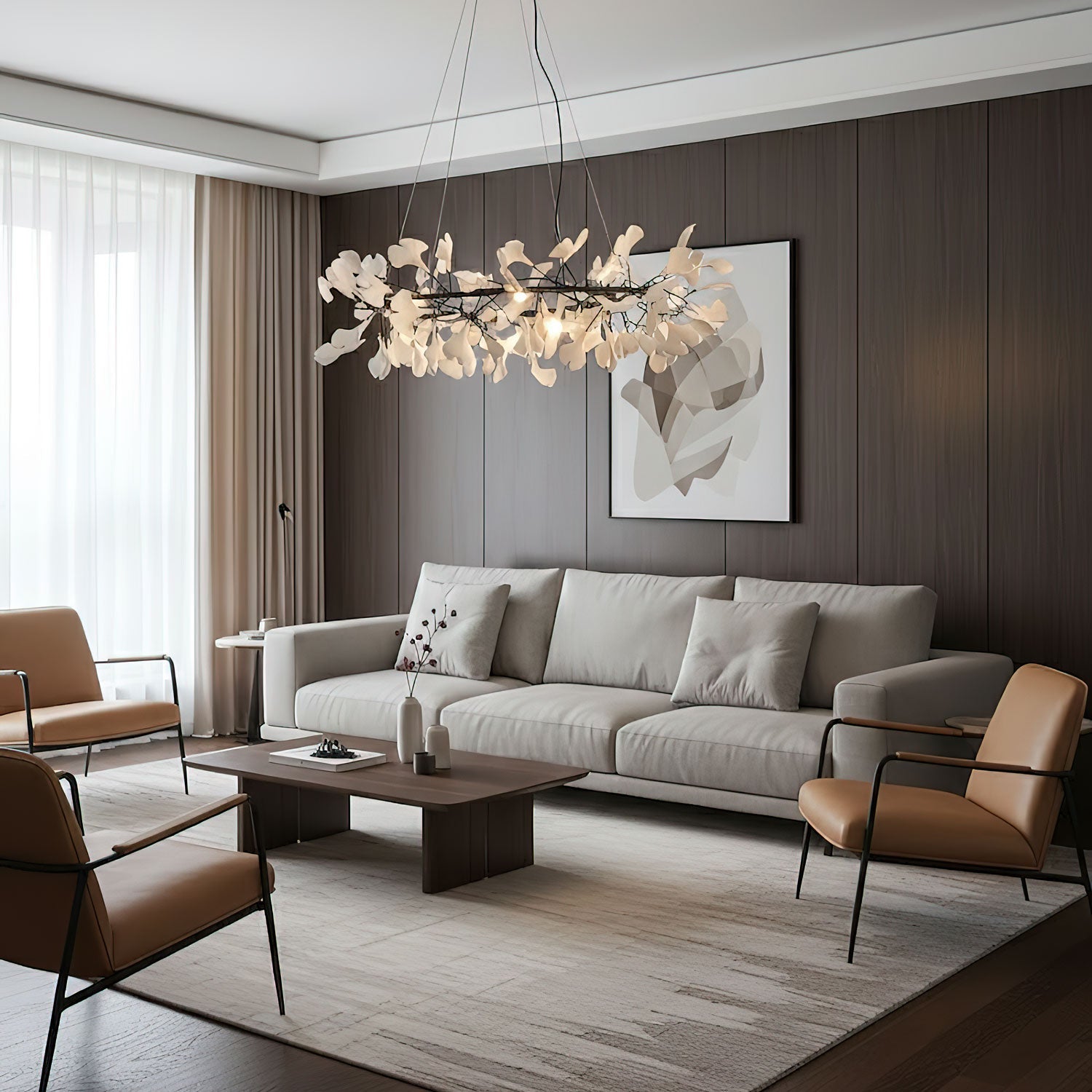 Lampadario rotondo Toriario