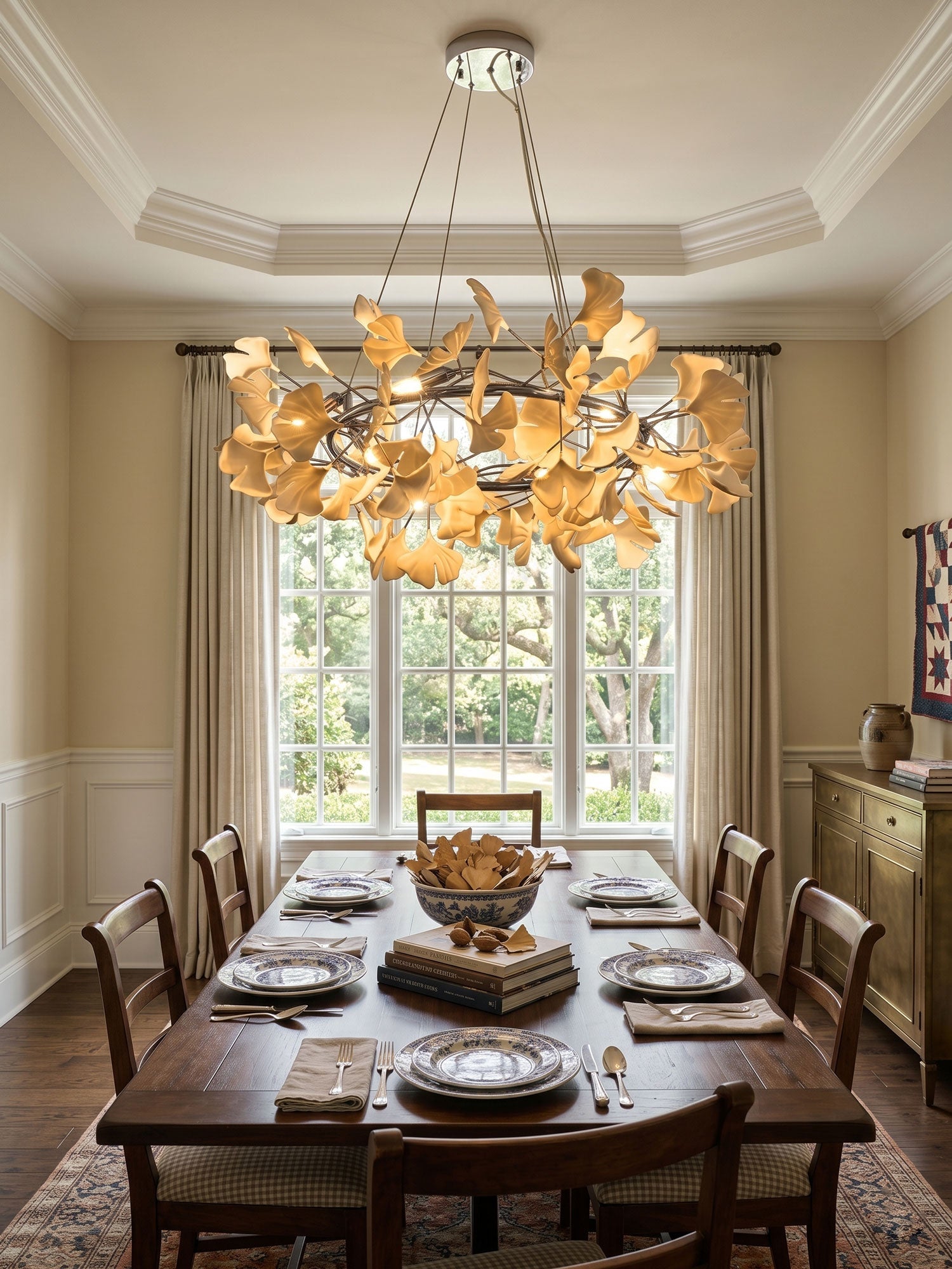 Lampadario rotondo Toriario