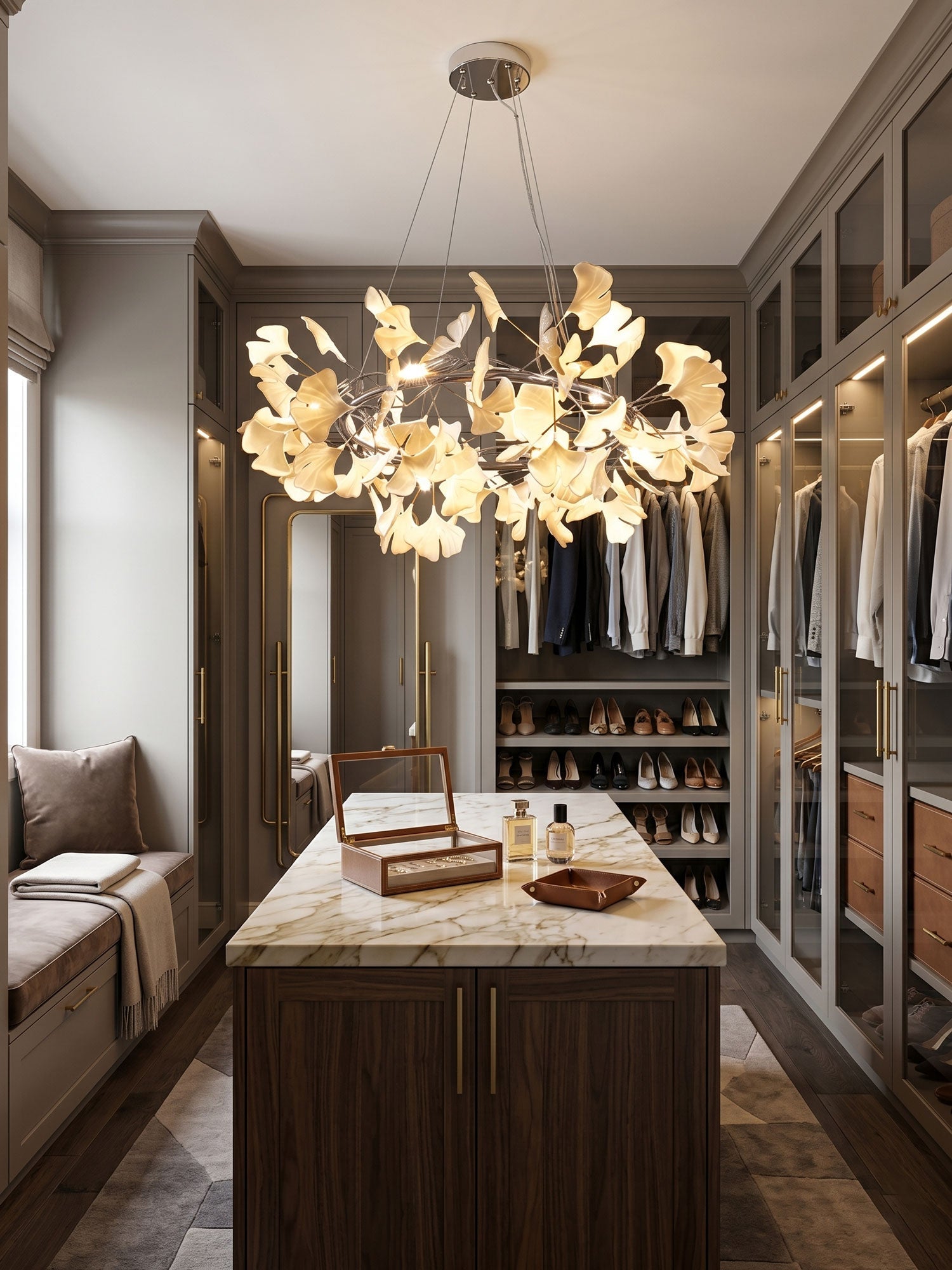 Lampadario rotondo Toriario