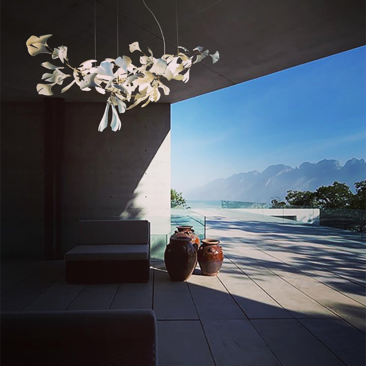 Gingko Bloom Chandelier – detail 29