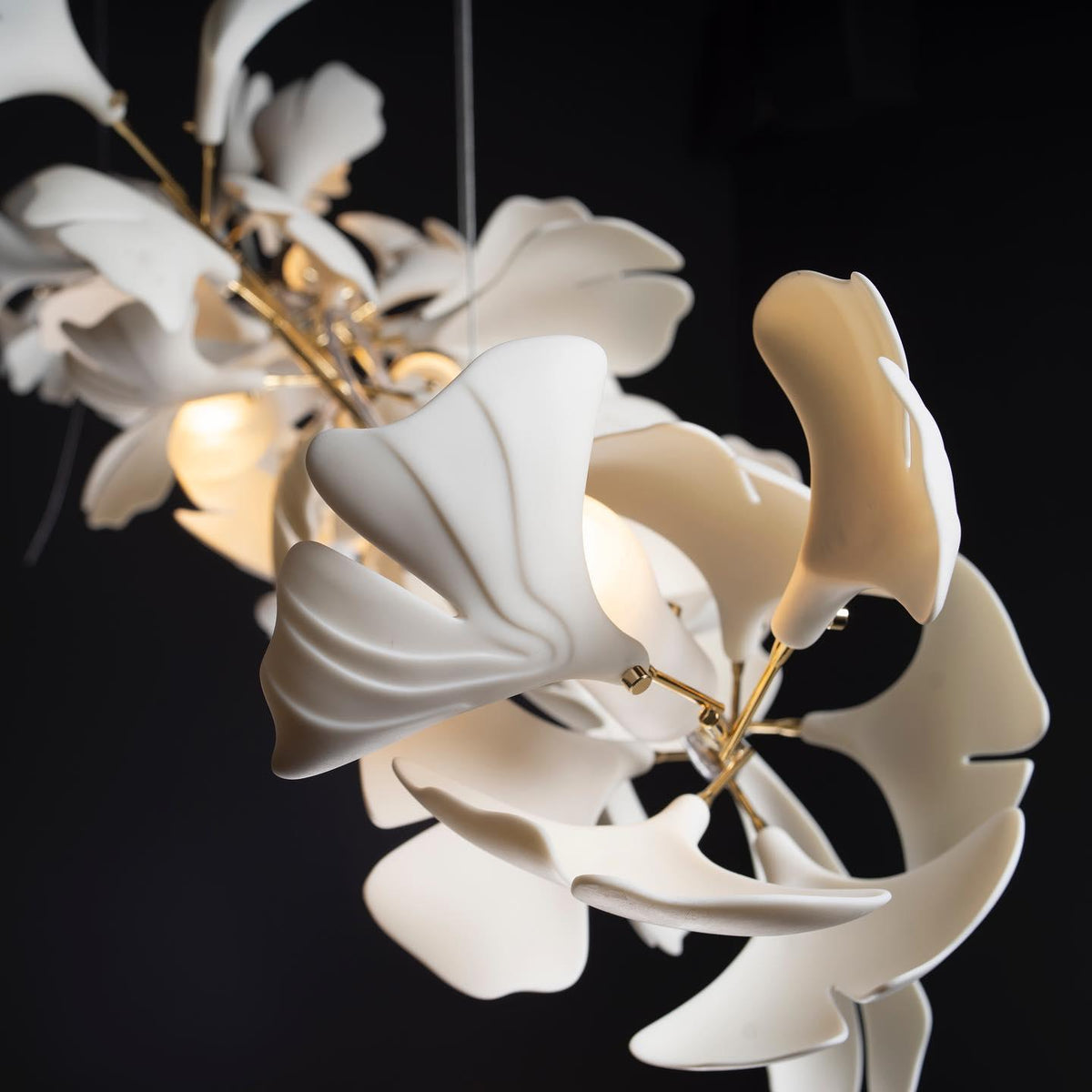 Gingko Bloom Chandelier – detail 39