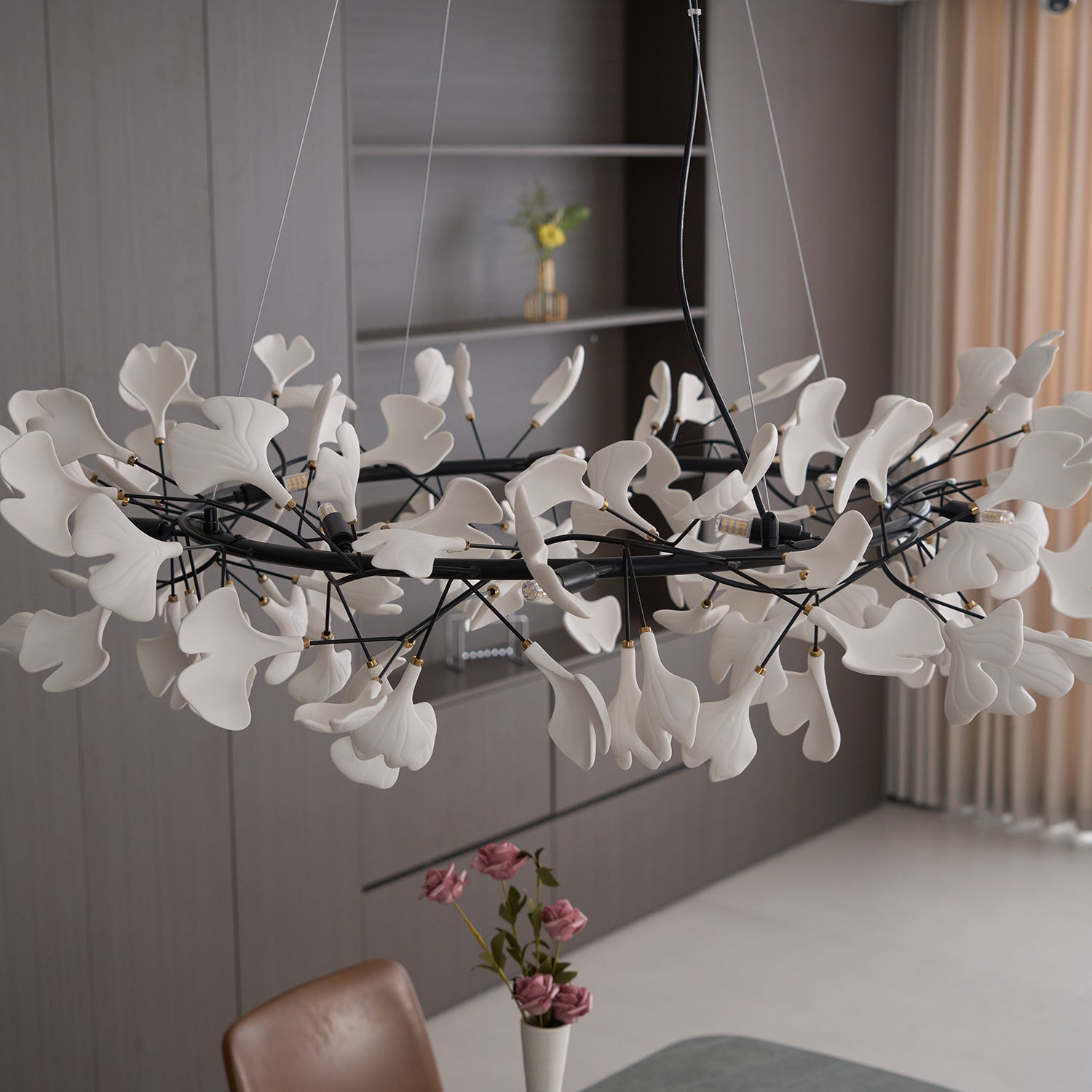 Lampadario rotondo Toriario