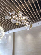 Lampadario lineare Escella