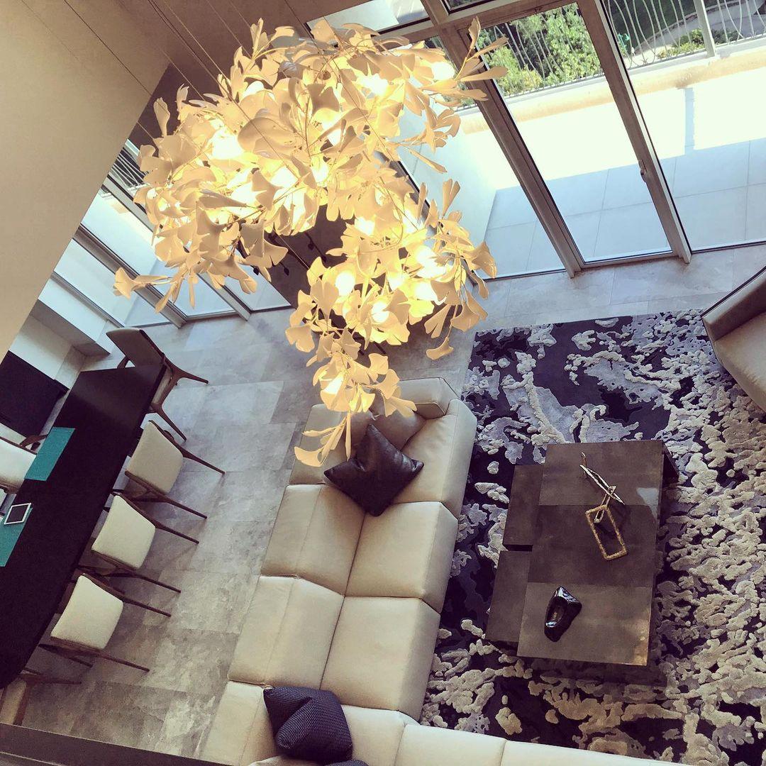 Lampadario lineare Escella