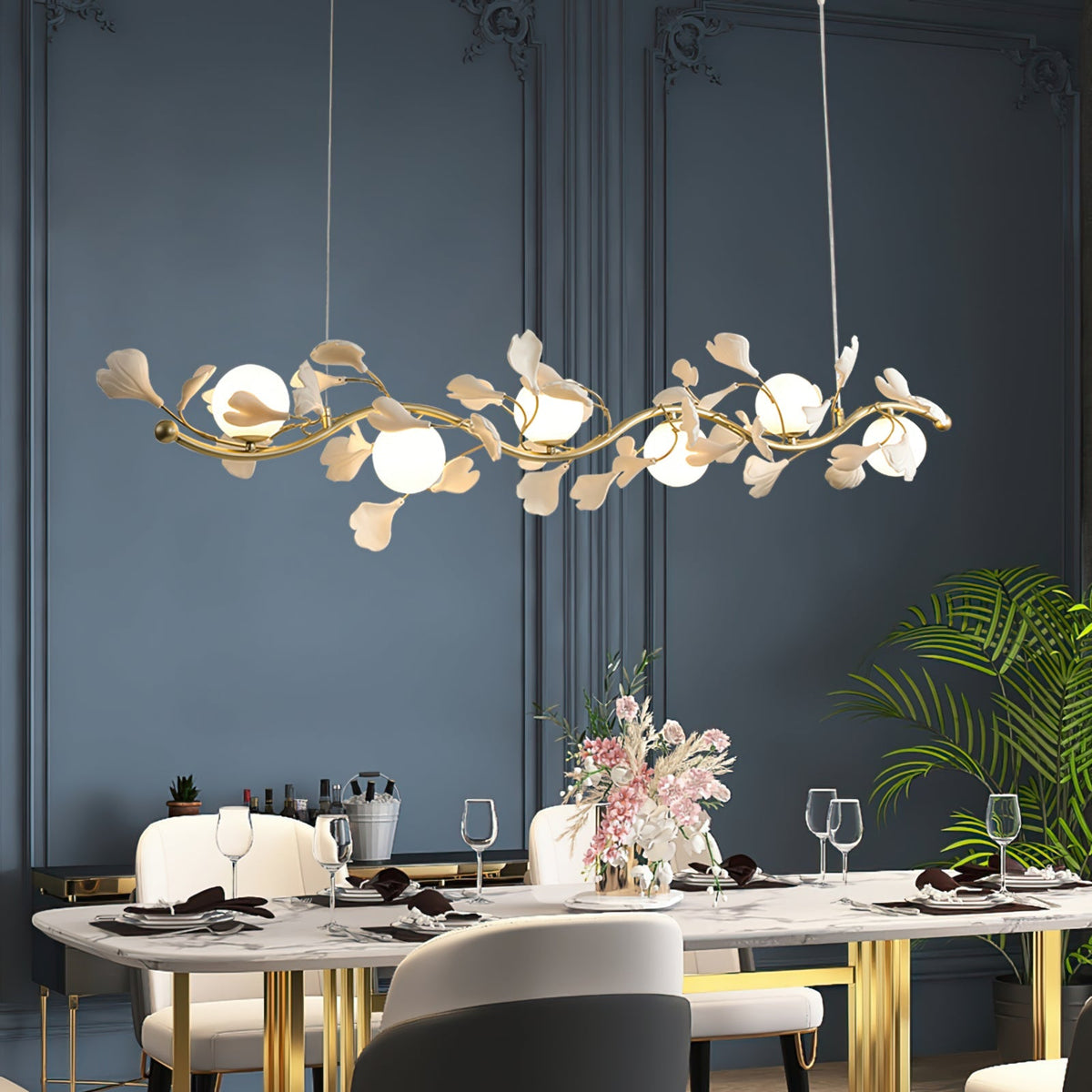 Lampadario lineare Deletto