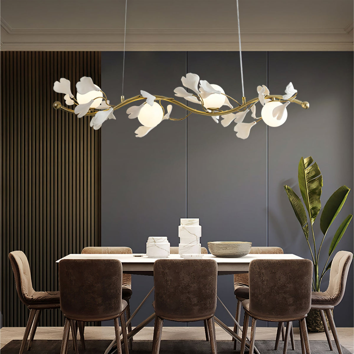 Lampadario lineare Deletto