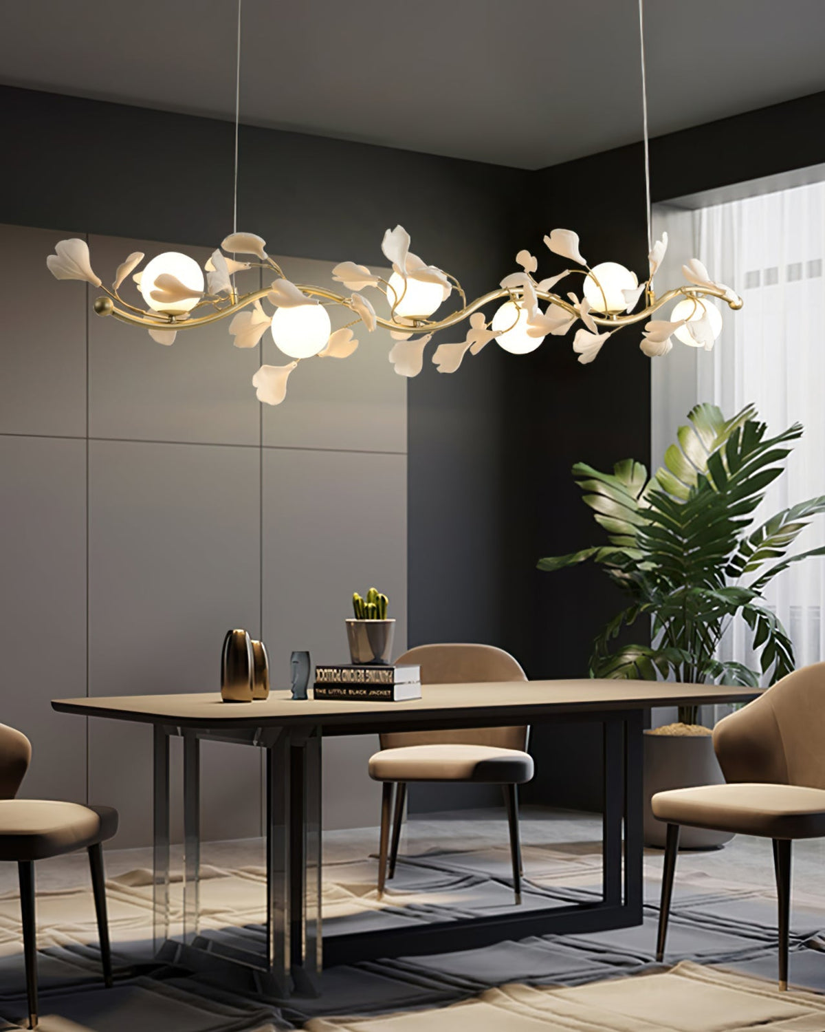 Lampadario lineare Deletto