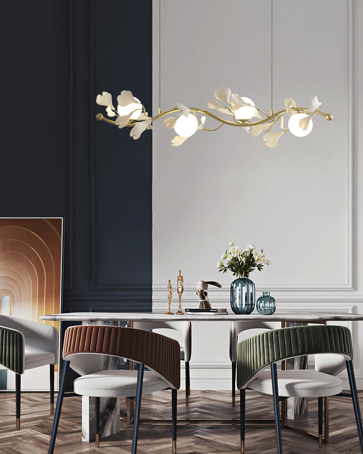 Lampadario lineare Deletto