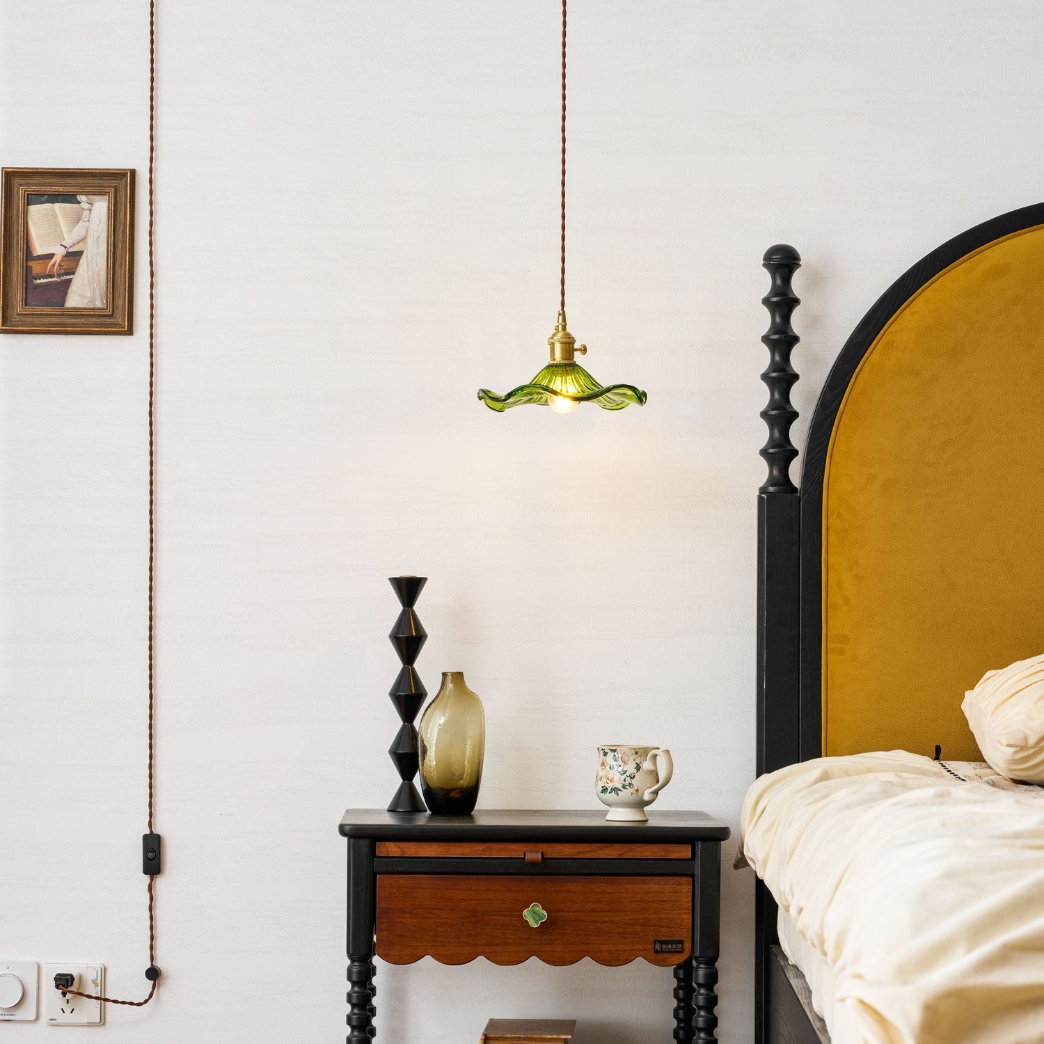Lampada a sospensione vintage Calelaro