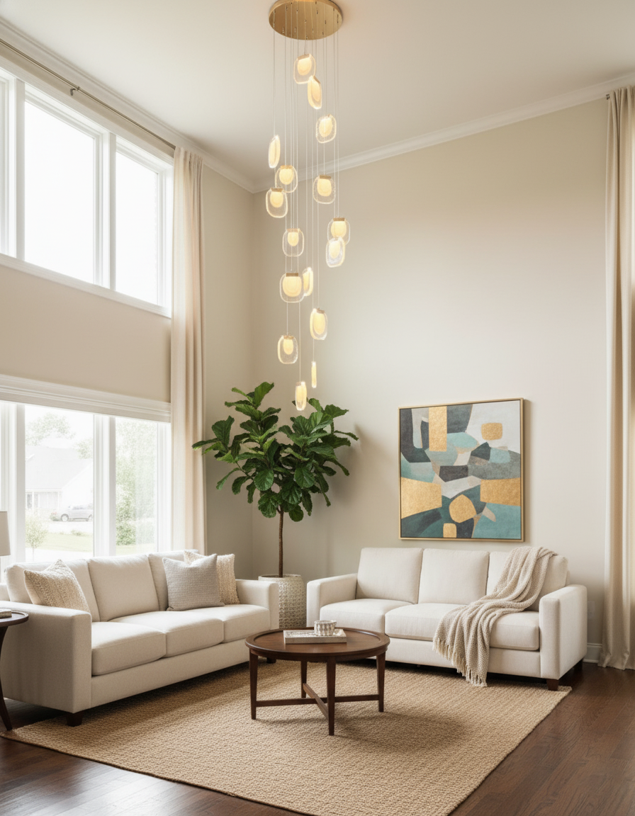 Glass Ripples Pendant Lamp – detail 16