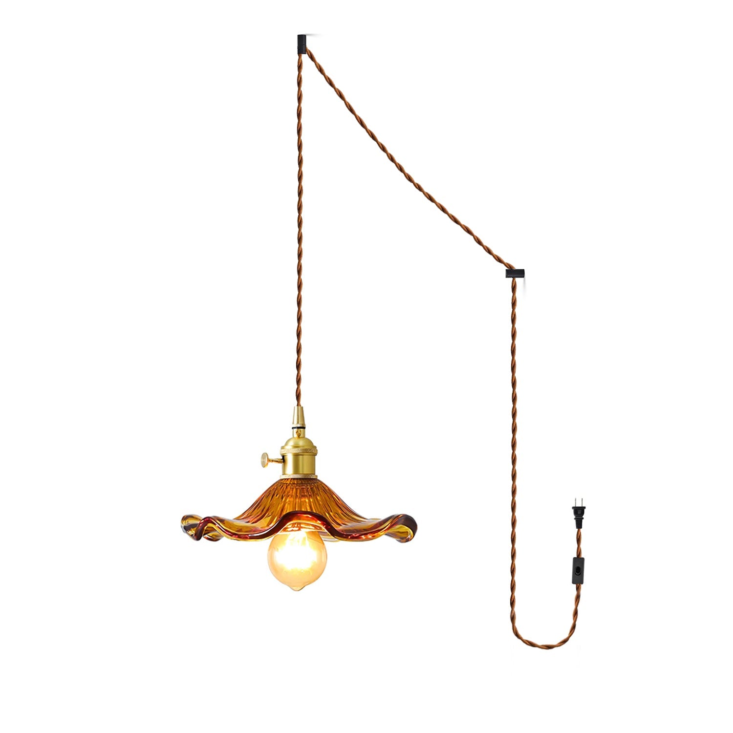 Lampada a sospensione vintage Calelaro