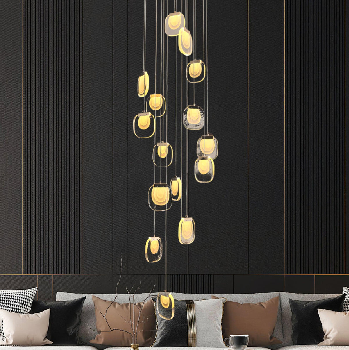 Glass Ripples Pendant Lamp – detail 36