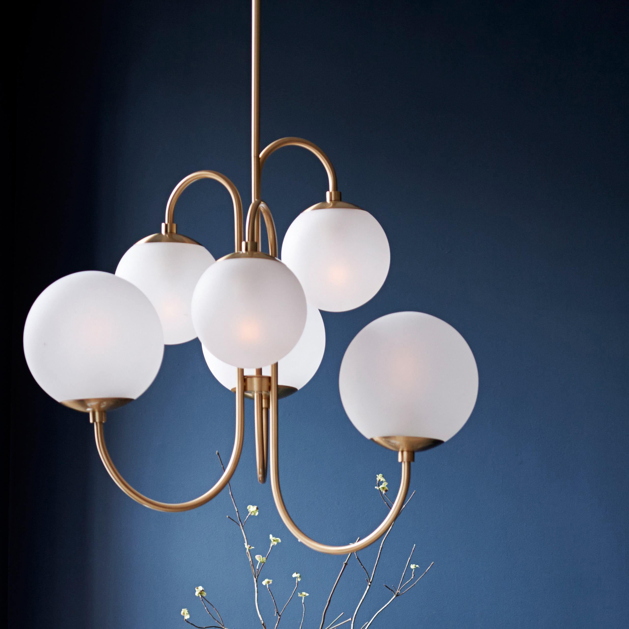 Lampadario globo Zouessi