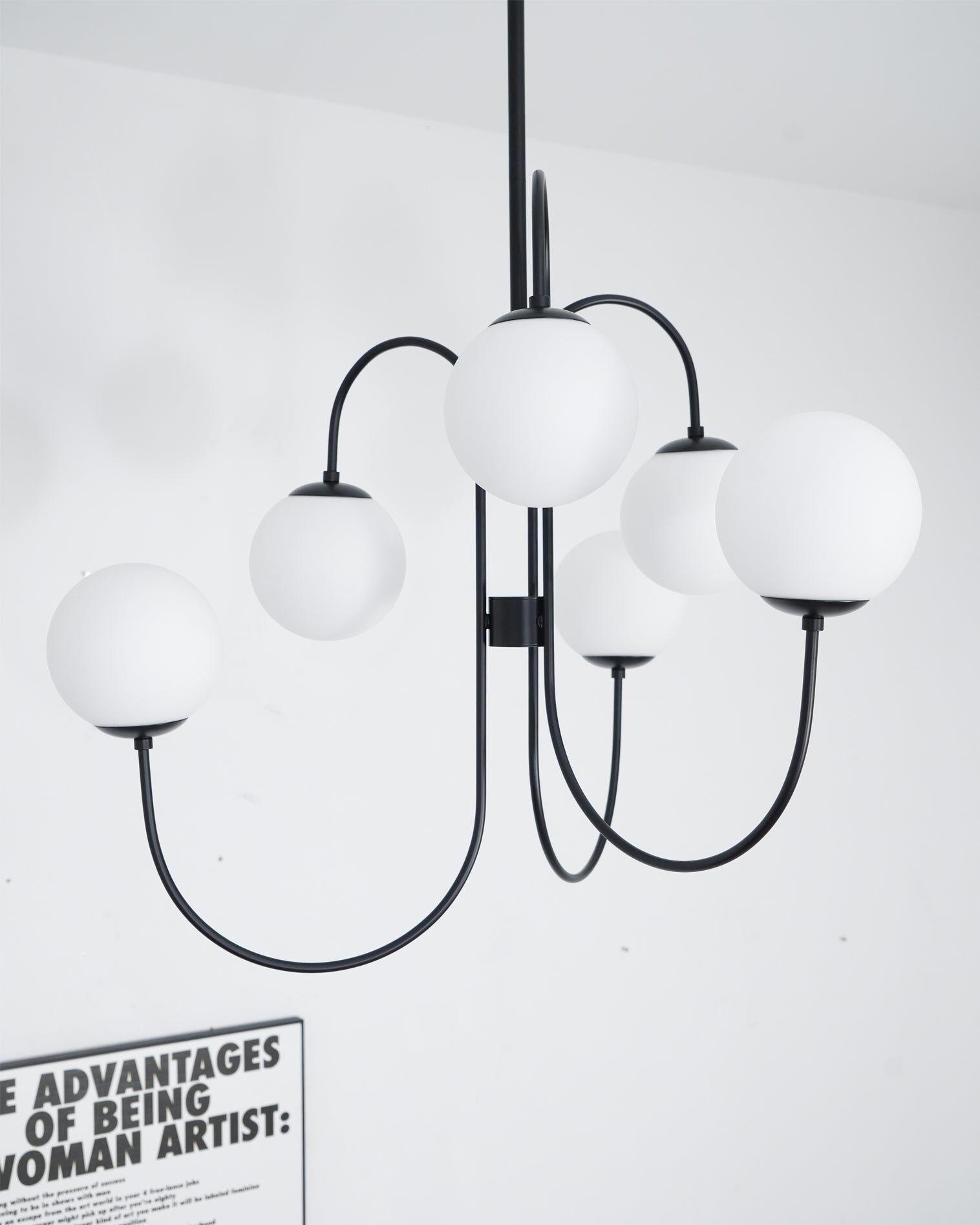 Lampadario globo Zouessi
