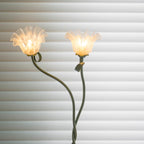 Lampada da terra floreale Roina