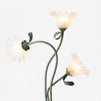 Lampada da terra floreale Roina