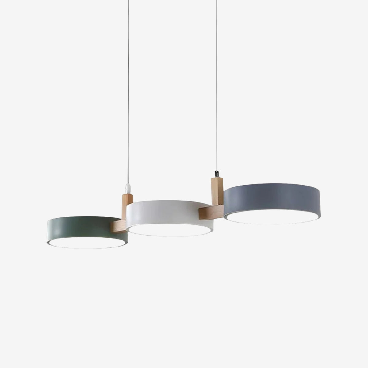 Lampada a sospensione tubolare Pelerie