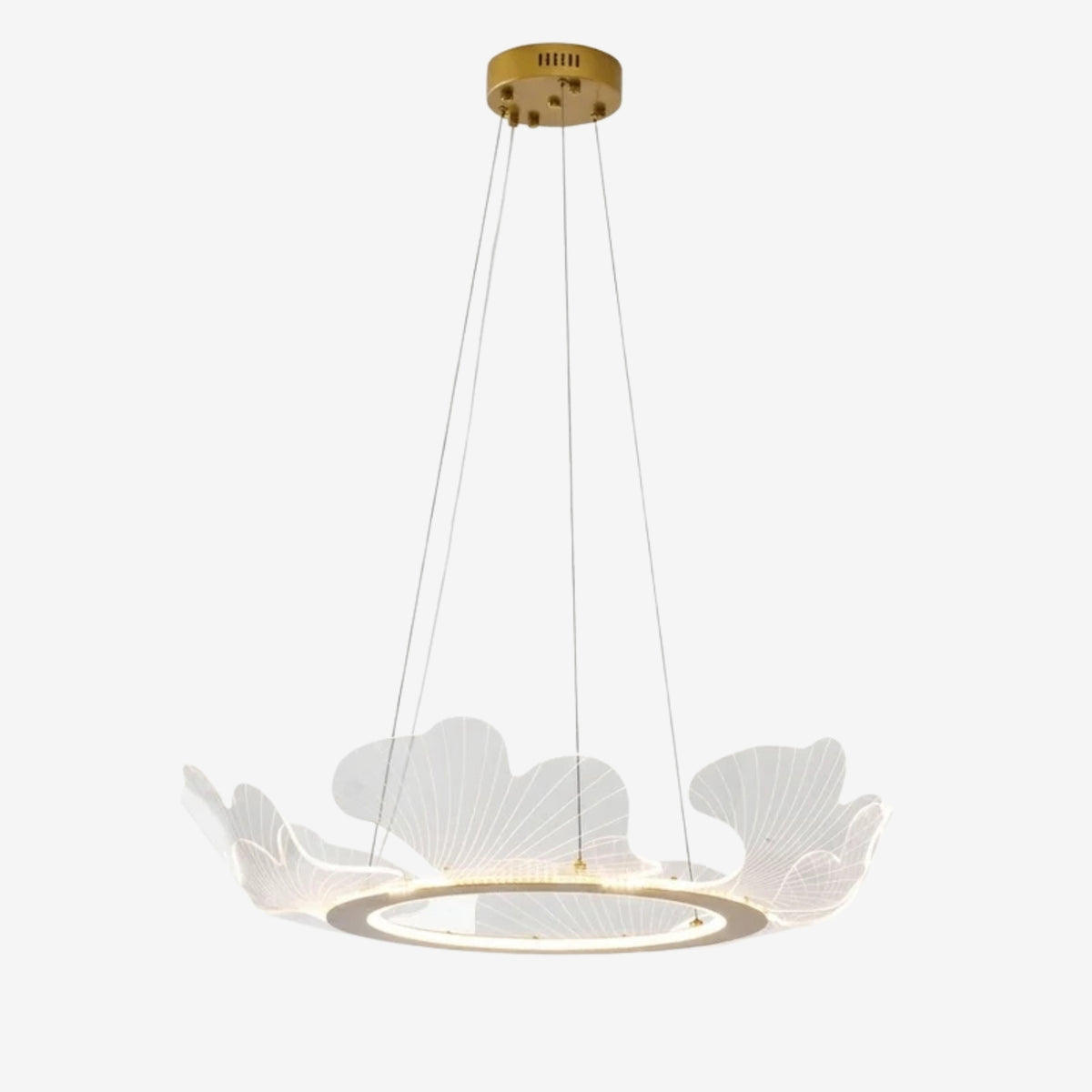 Lampadario a foglia Nelira