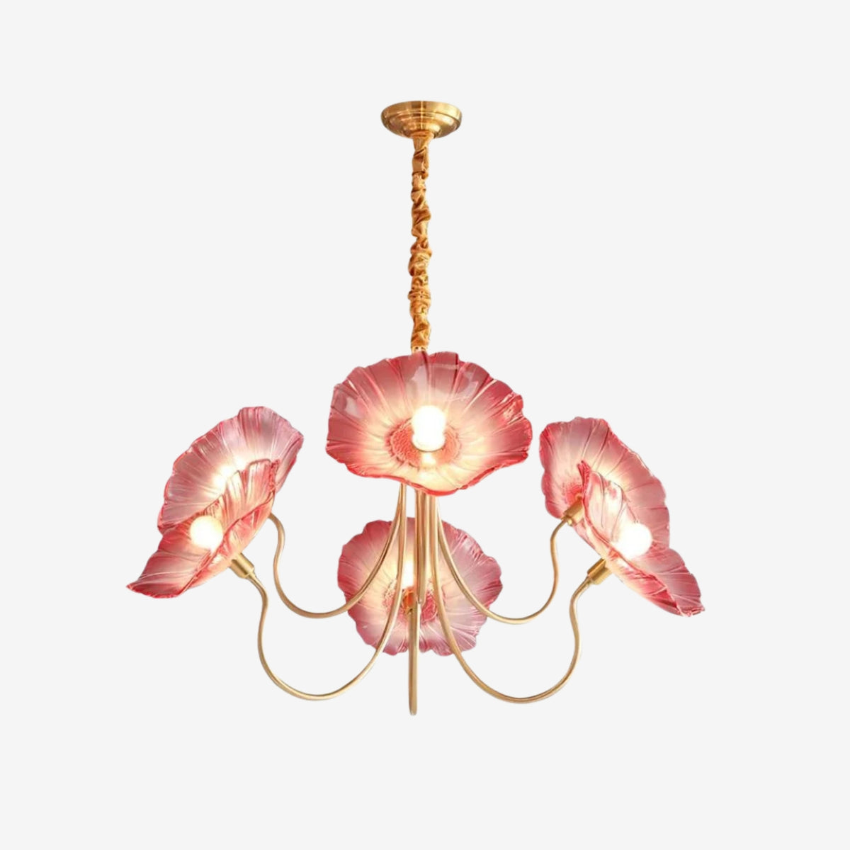 Lampadario floreale Chiario