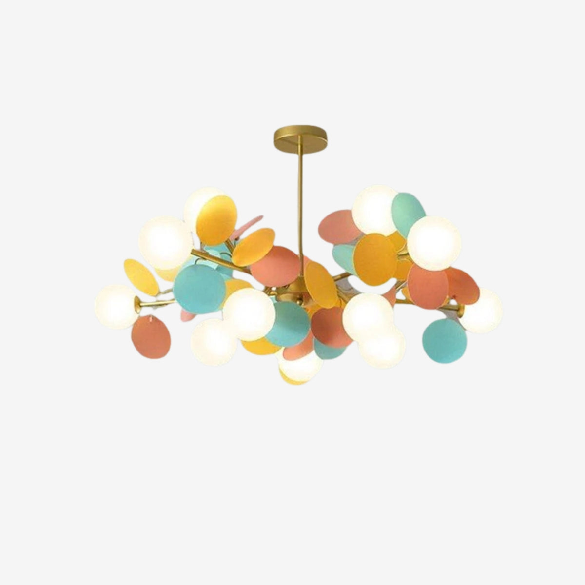 Lampadario floreale Orlonia