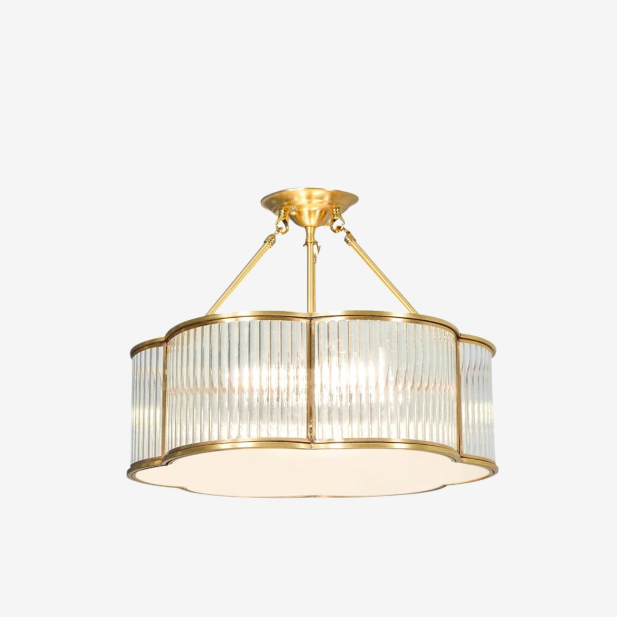Lampadario a quadrifoglio Marlia