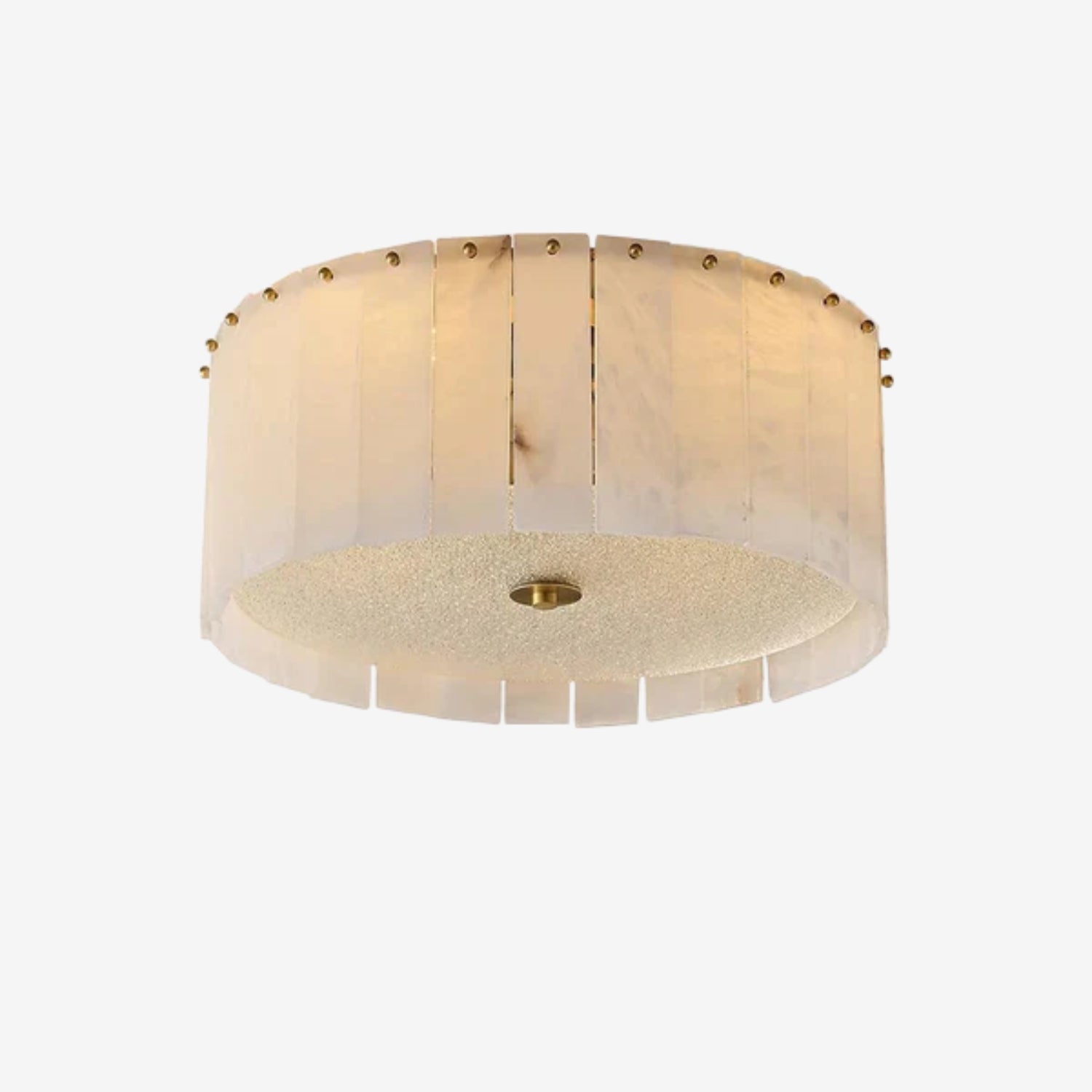 Lampada da soffitto in alabastro Ellys