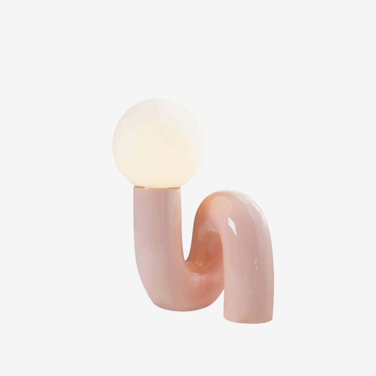 Lampada da tavolo spirale Velelio