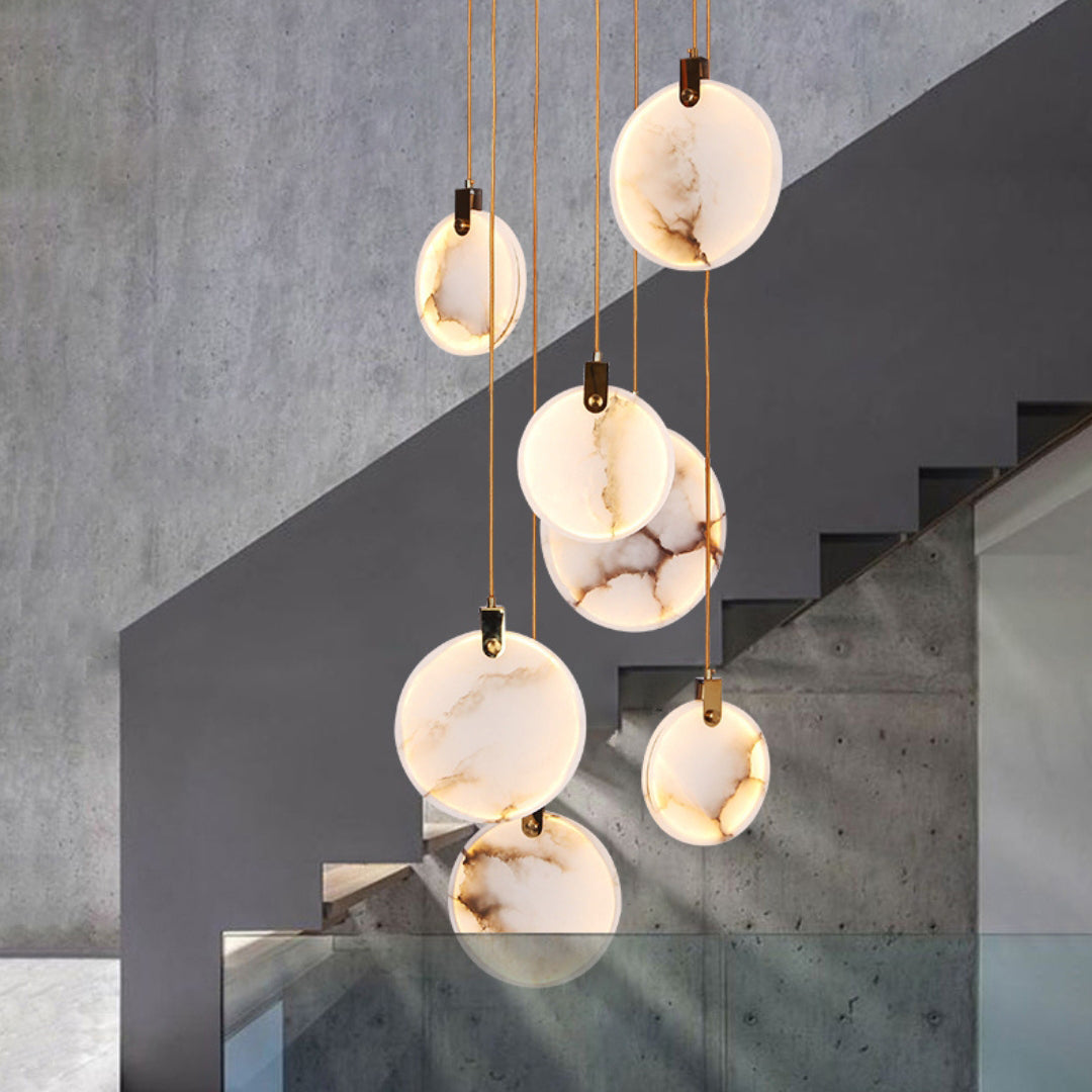 Lampada a sospensione geometrica Falio