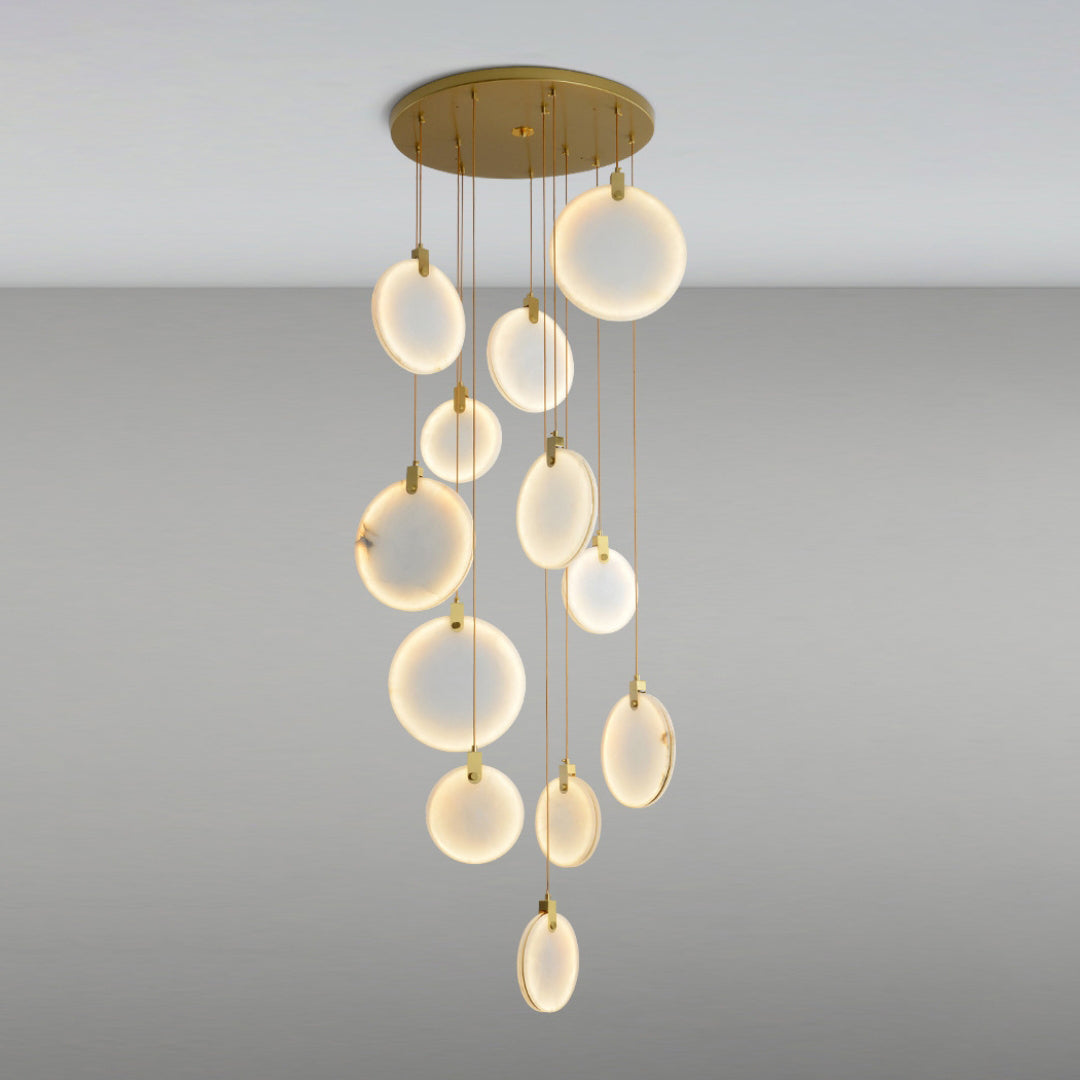 Lampada a sospensione geometrica Falio