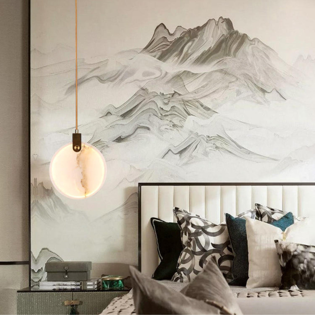 Lampada a sospensione geometrica Falio