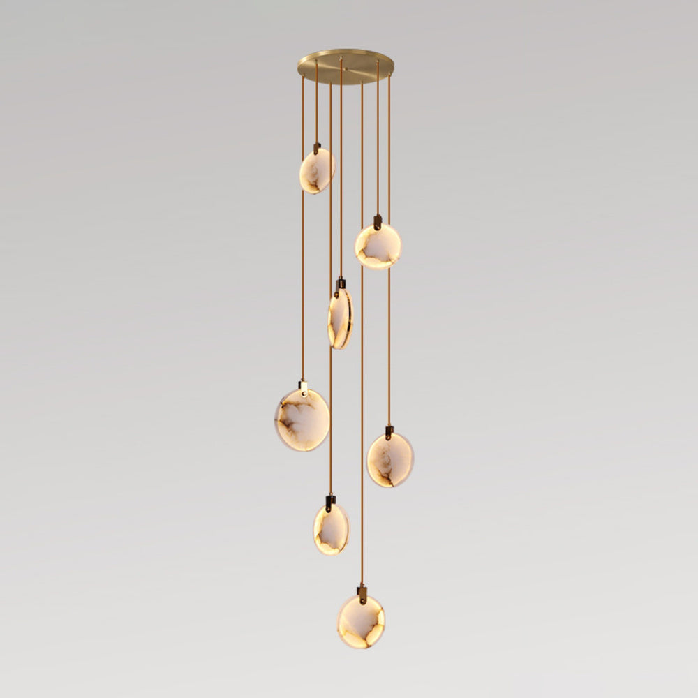 Lampada a sospensione geometrica Falio