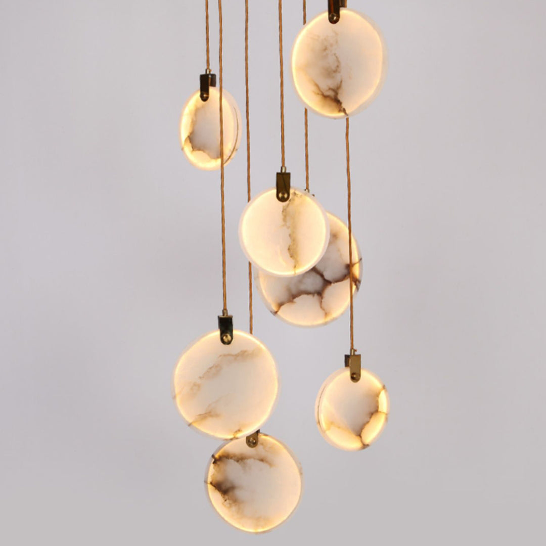 Lampada a sospensione geometrica Falio