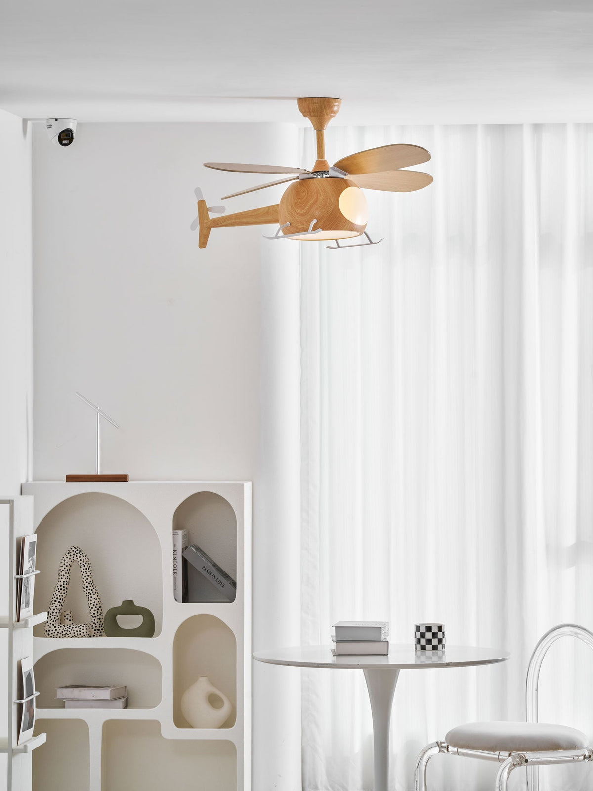 Plafoniera con ventilatore Leessi