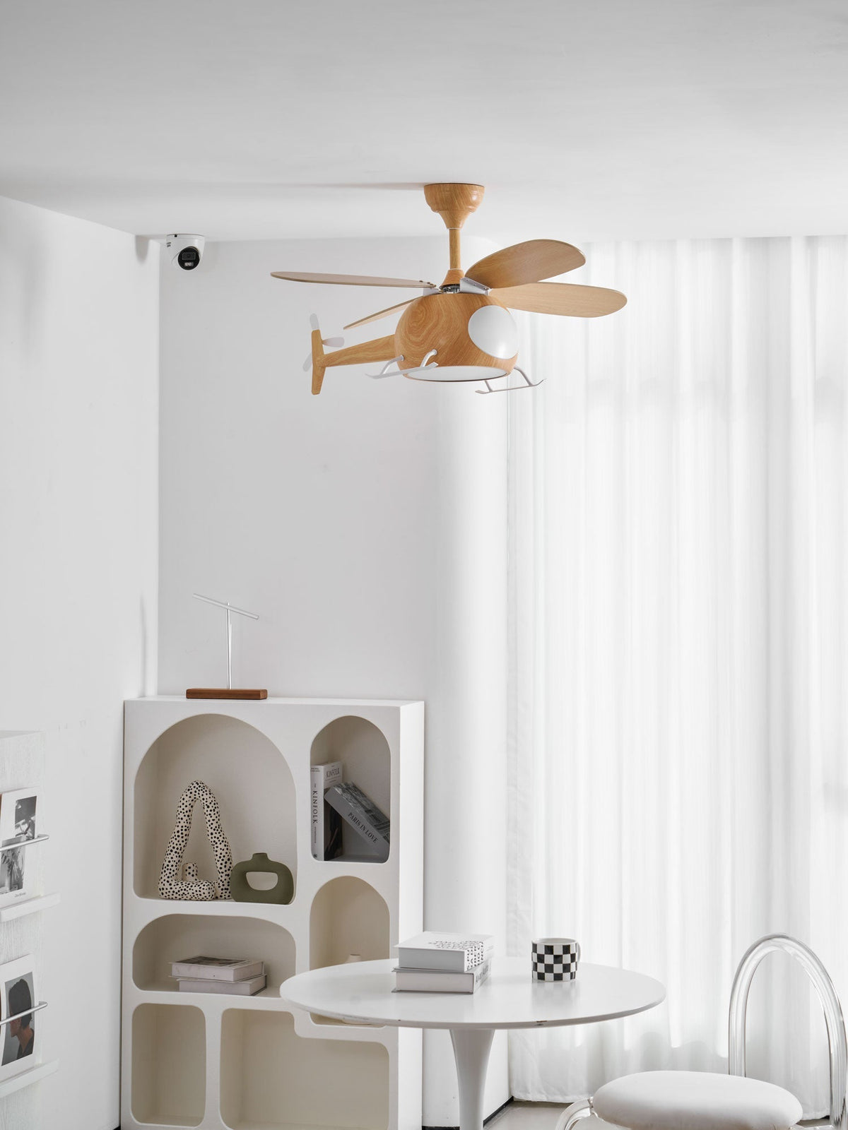 Plafoniera con ventilatore Leessi