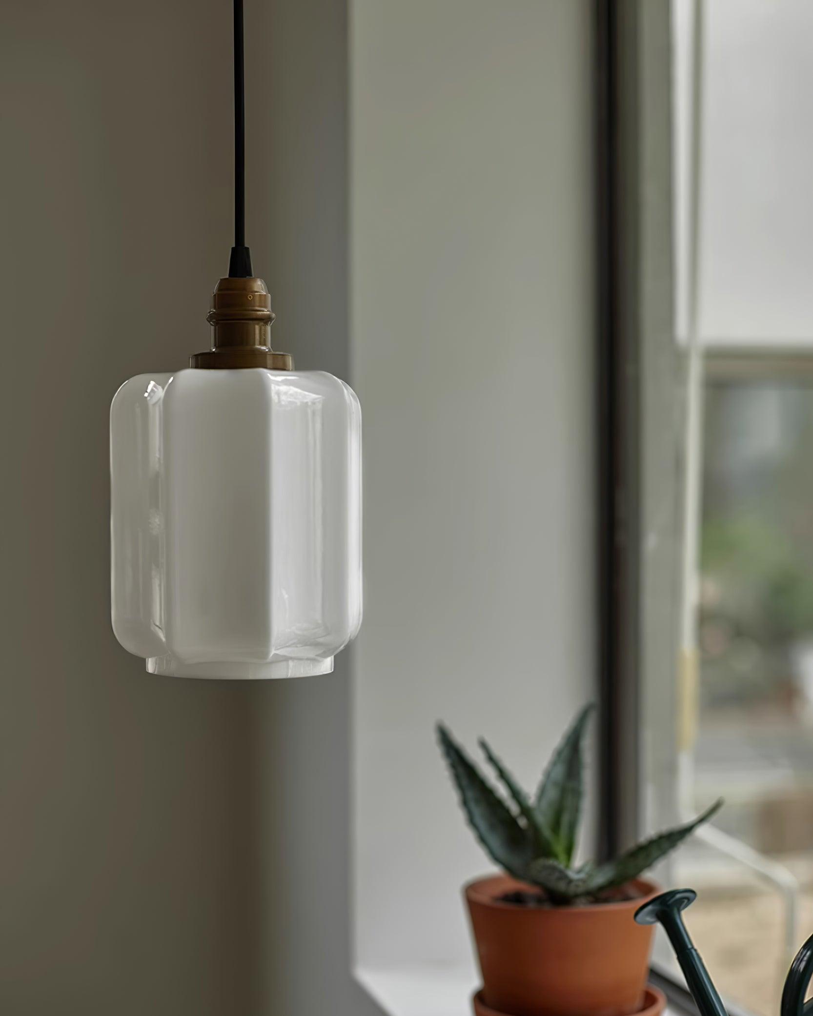 Lampada a sospensione conica Zelelira