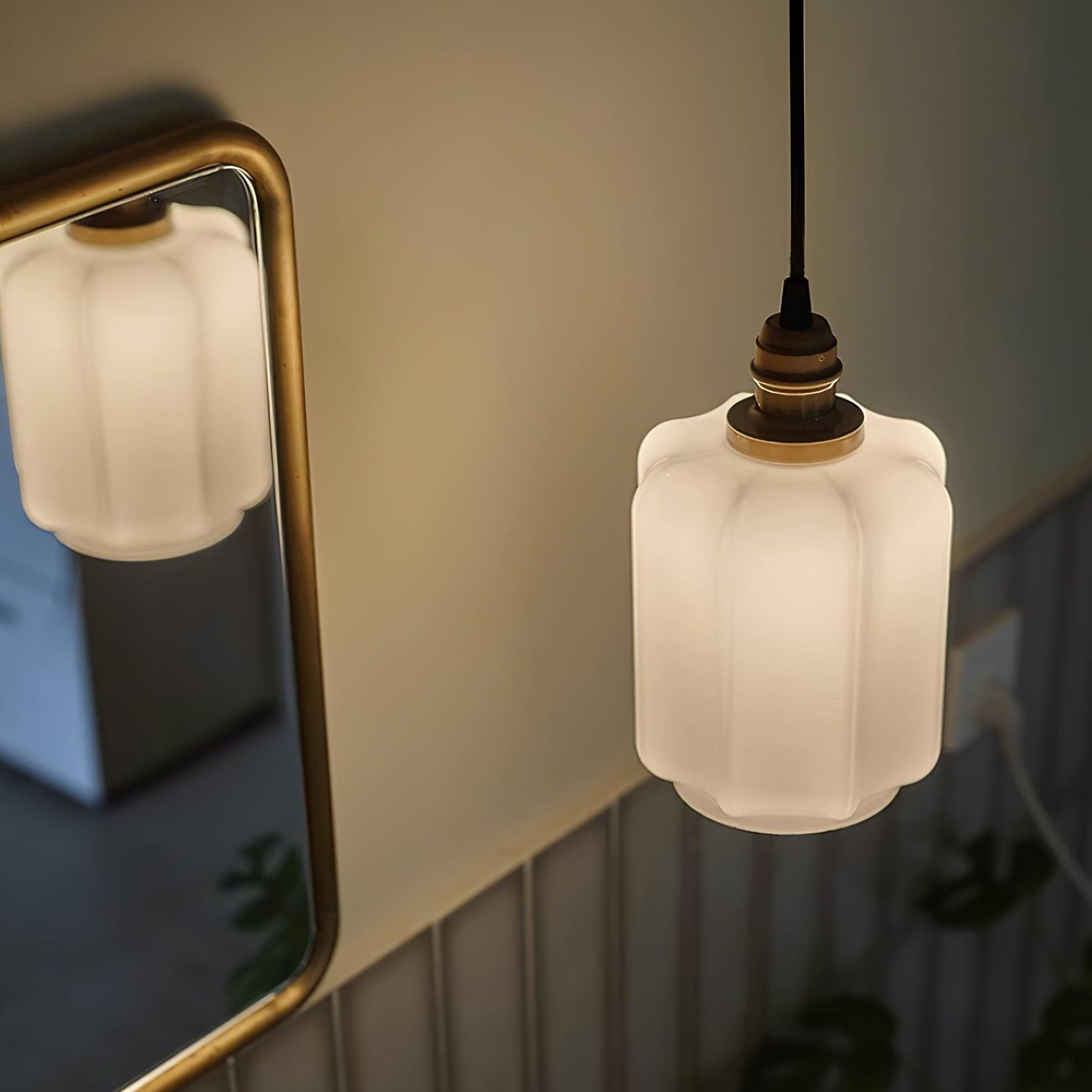 Lampada a sospensione conica Zelelira