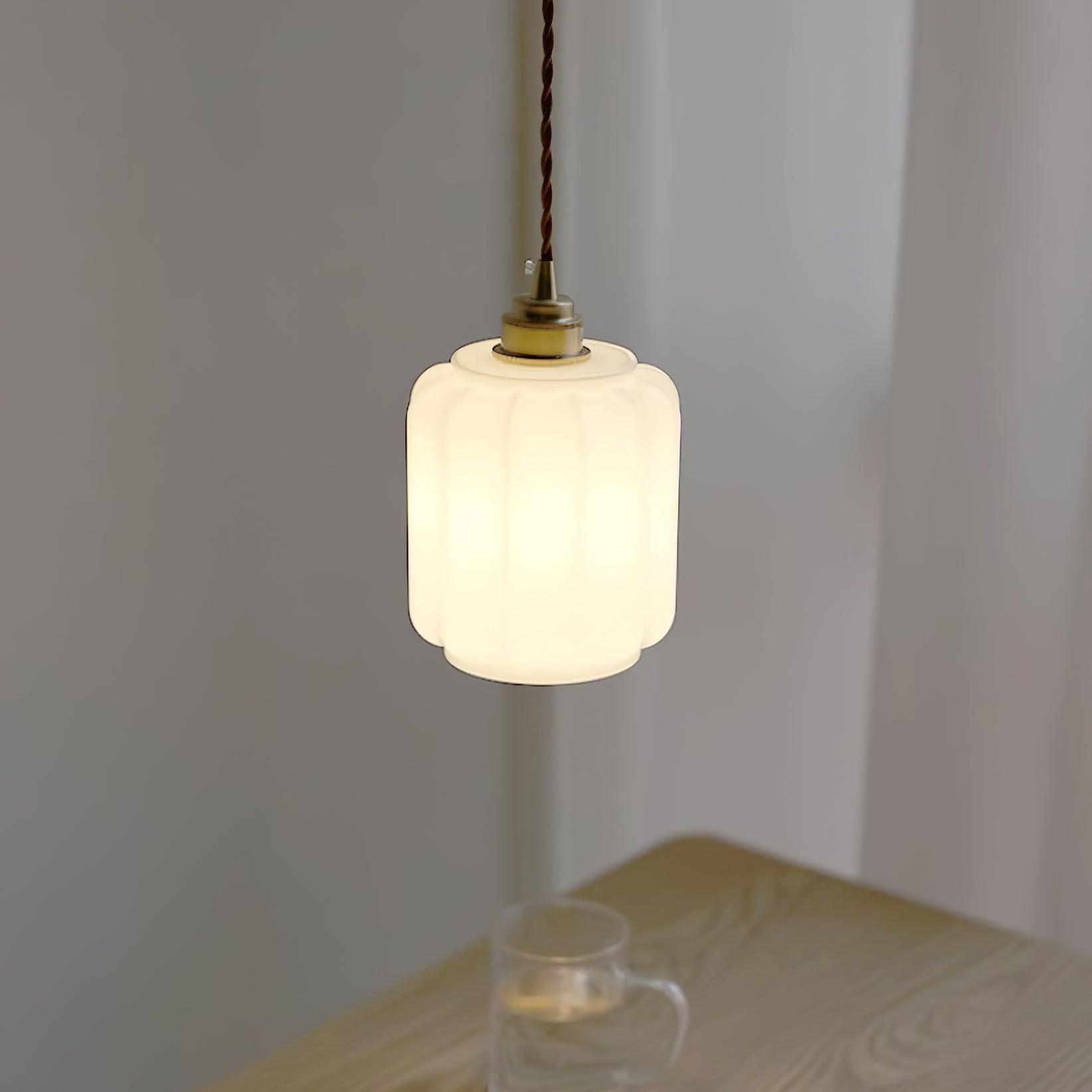 Lampada a sospensione conica Zelelira
