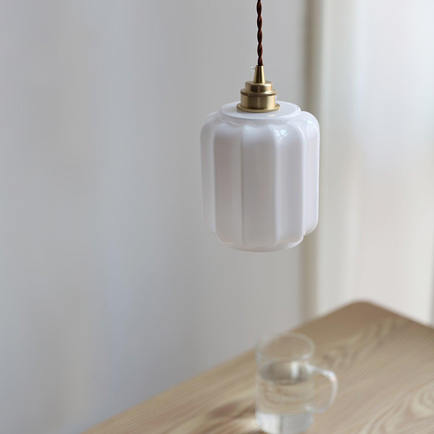 Lampada a sospensione conica Zelelira