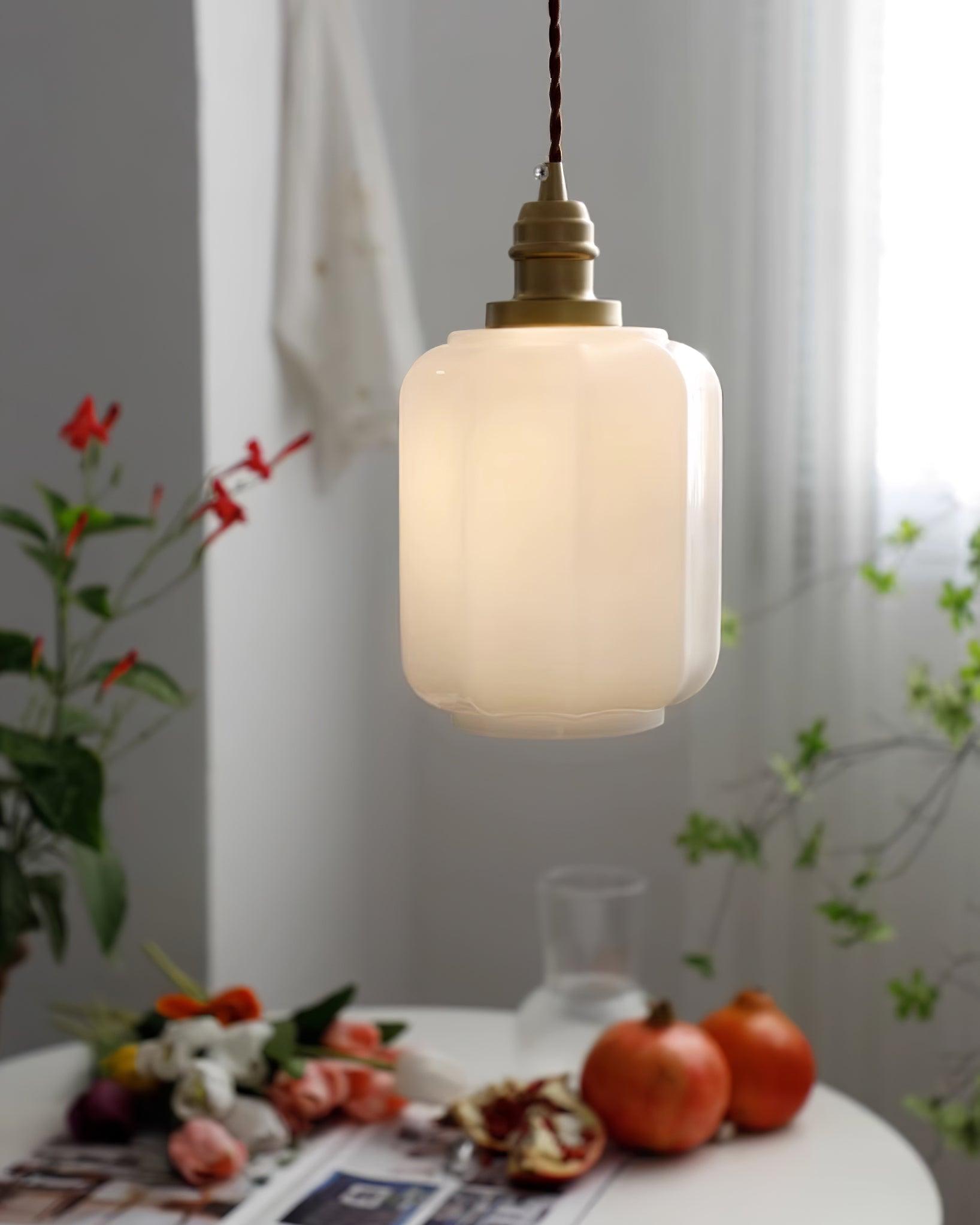 Lampada a sospensione conica Zelelira