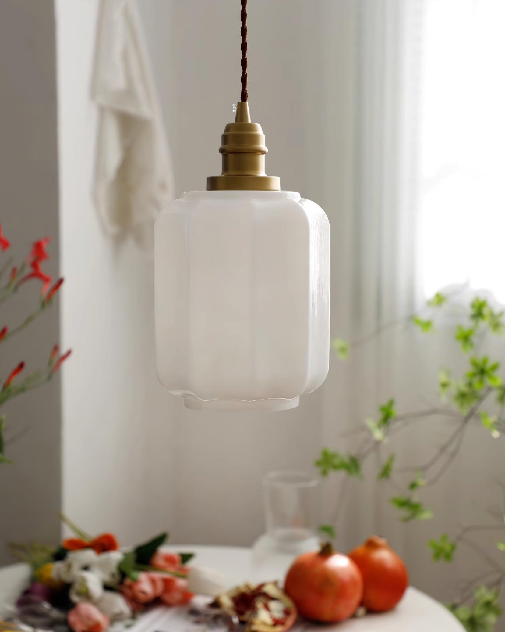 Lampada a sospensione conica Zelelira