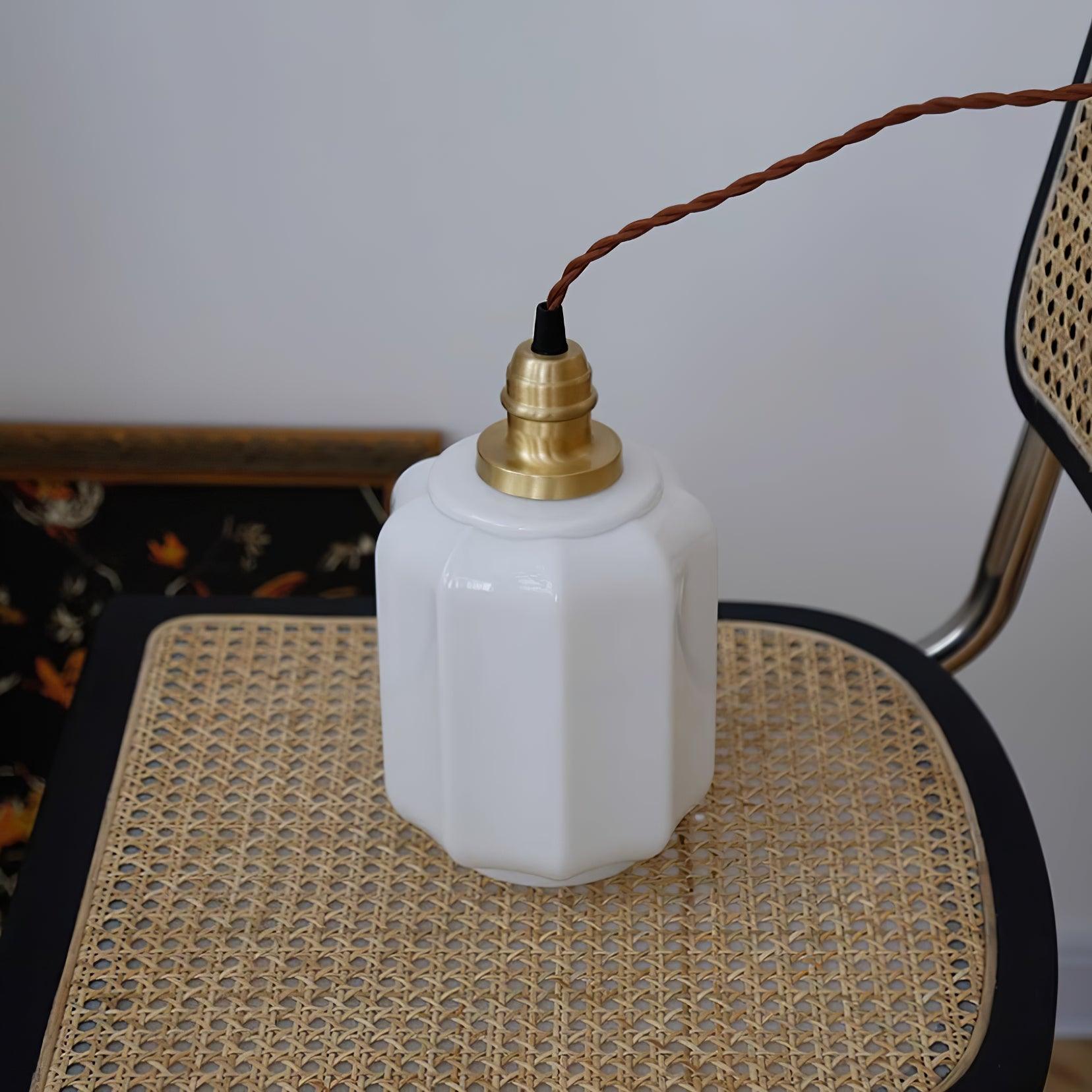 Lampada a sospensione conica Zelelira