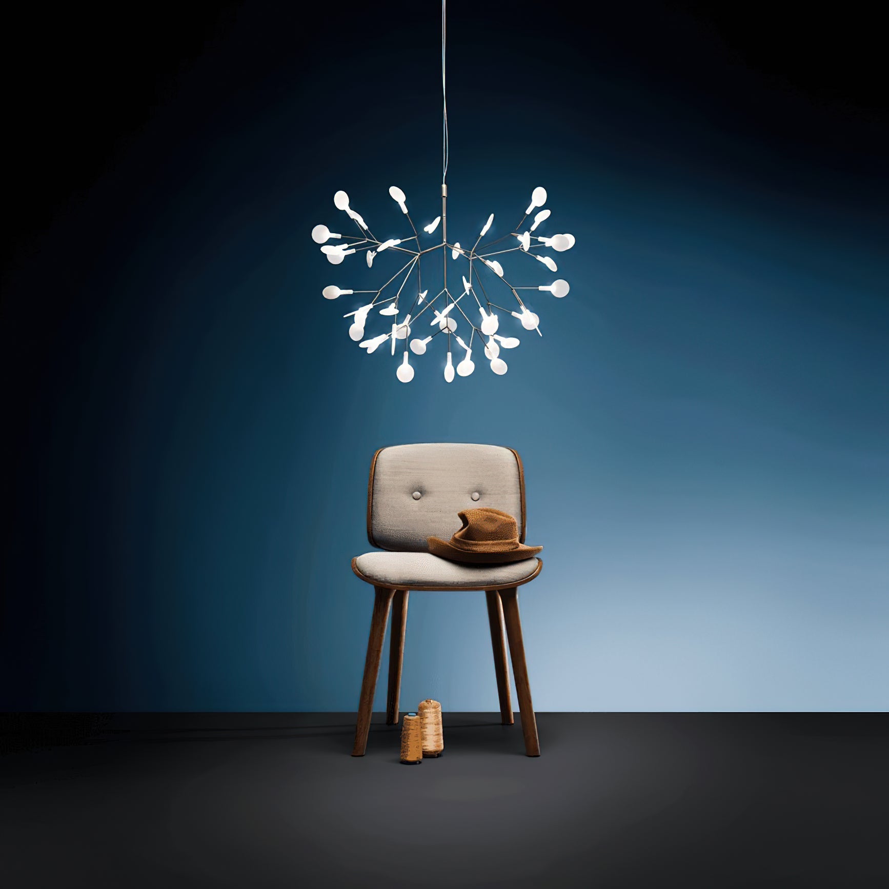 Lampadario scultoreo Teravera
