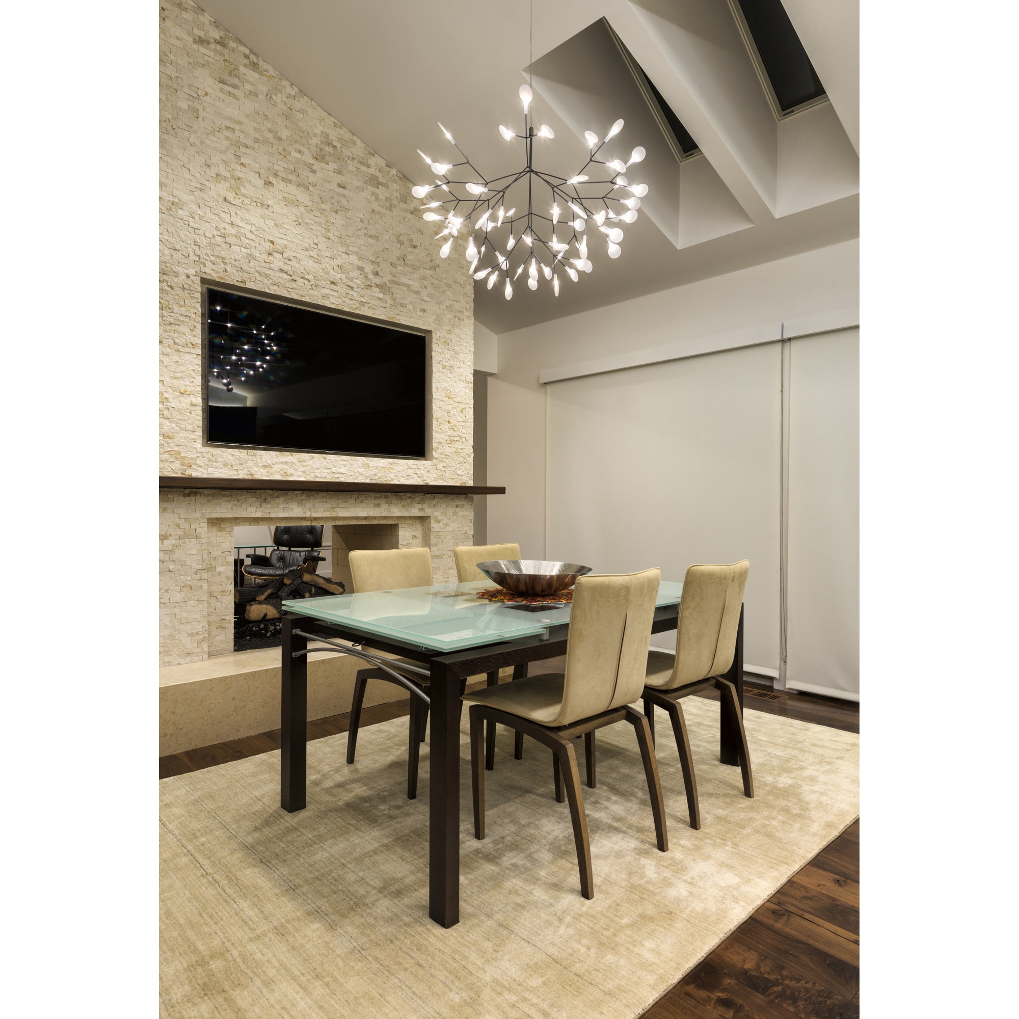 Lampadario scultoreo Teravera