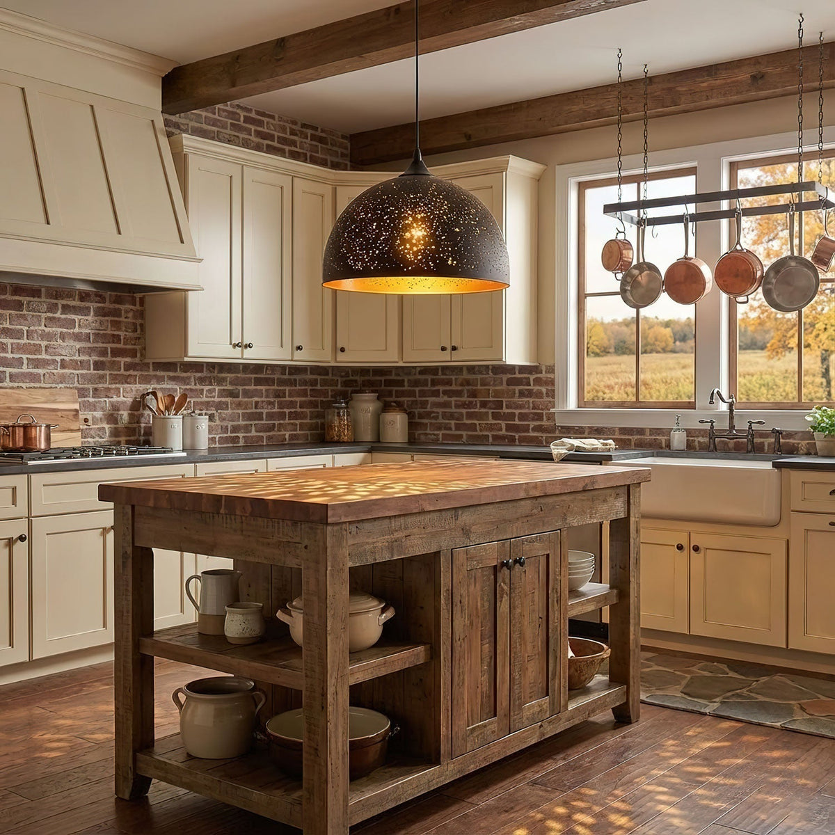 Hollow Industrial Pendant Lamp – detail 3
