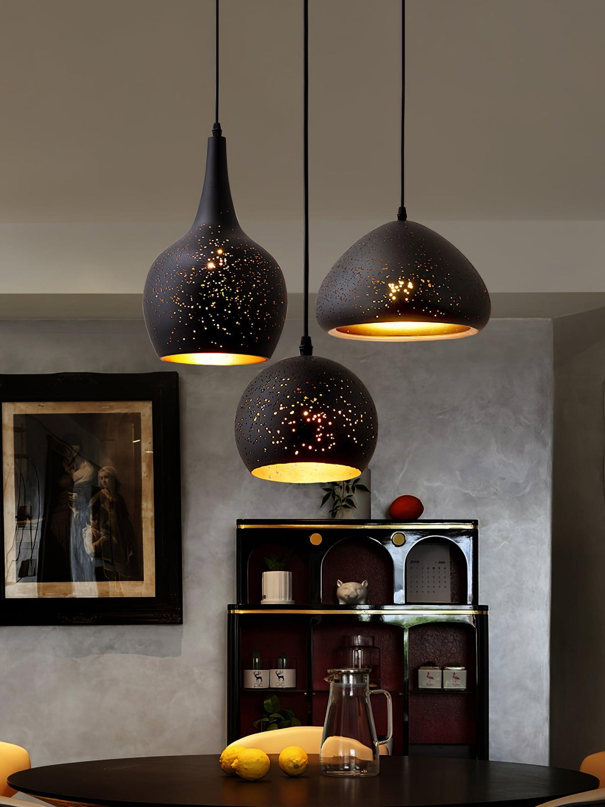 Hollow Industrial Pendant Lamp – detail 14