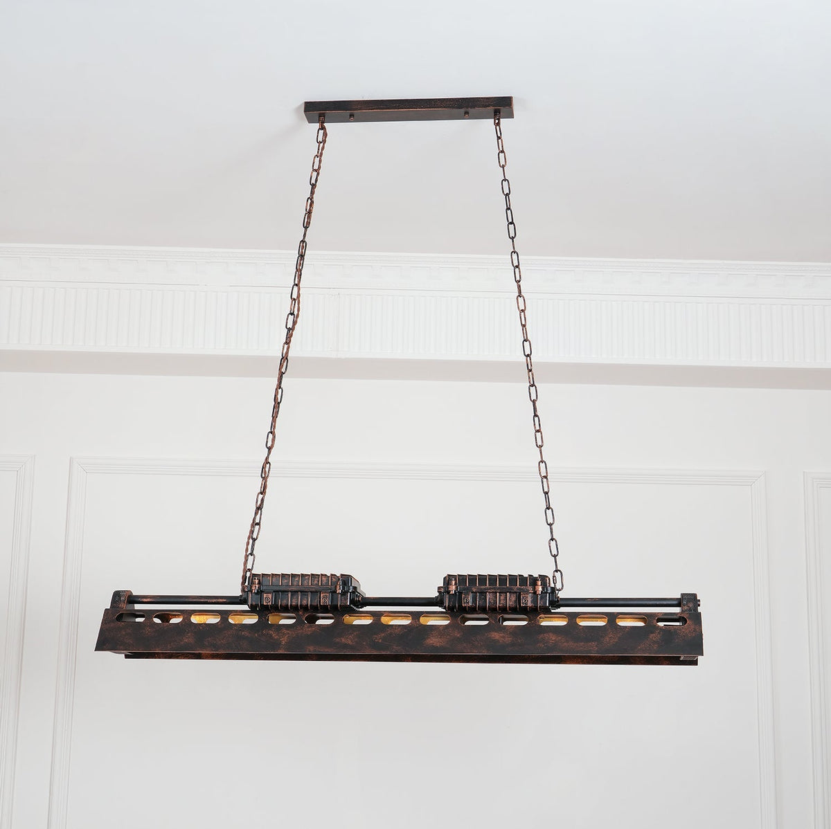 Industrial Steampunk Chandelier – detail 9